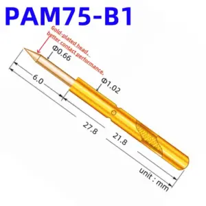 Precision Spring Test Probe PAM75-B1 for Circuit Testing 6 S2daba242caae434fa6b2d22c4acfd052r