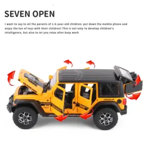 1:22 Scale Jeep Wrangler Rubicon Model 13 S2daebce7bd174009a8143b82f093cec5K