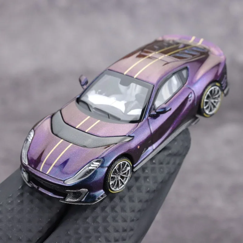 Purple TOC Fuleme 812C Scale Model Car 6 Purple TOC Fuleme 812C Scale Model Car - Image 6