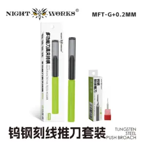 NightWorks Precision Modeling Chisel Set with Color Coded Handles 16 S2dc3f20757f243328aa6d35615acc944W