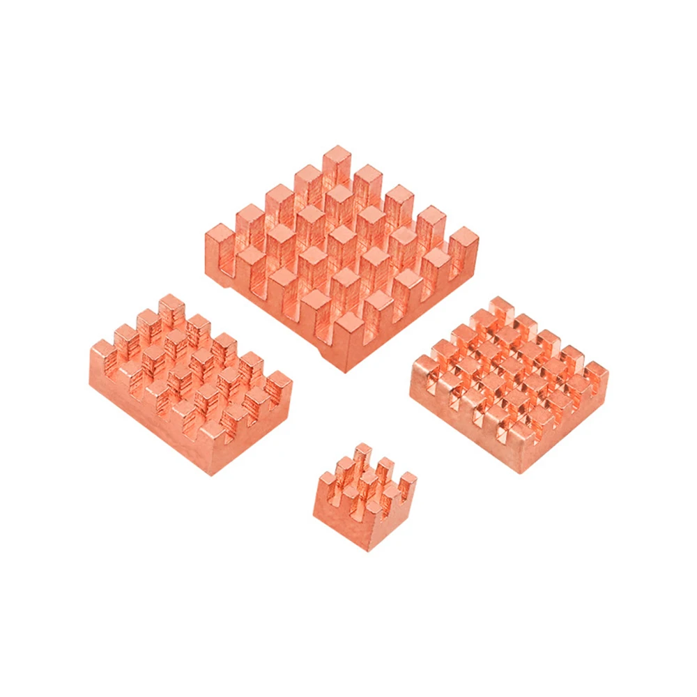 Copper Heat Sink Set for Raspberry Pi 5 6 Copper Heat Sink Set for Raspberry Pi 5 - Image 6
