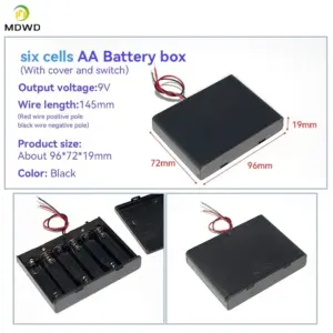 Model 3V/6V Battery Holder for Model Projects 15 S2dc7e08a73c644019fbc5a4570019e48M