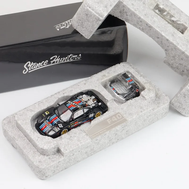 Ferrari F40 LM Martini Die-Cast Model 1:64 Scale 5 Ferrari F40 LM Martini Die-Cast Model 1:64 Scale - Image 5