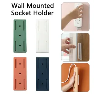 Slim Wall-Mounted Power Strip Organizer 11 S2df39c7879854100aed2aa3b0e48e648C