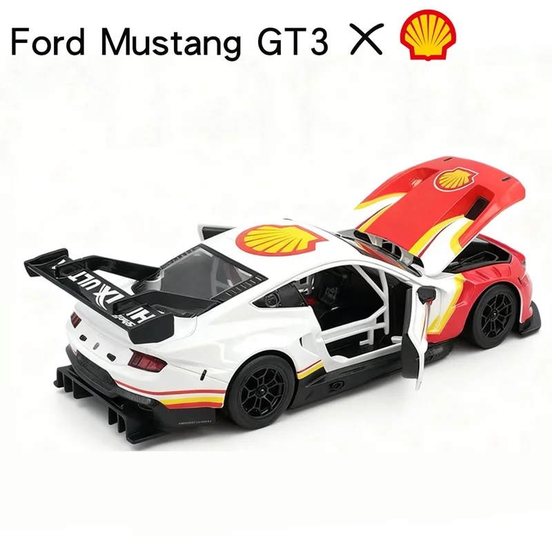 Ford Mustang GT3 1:24 Scale Diecast Model 5 Ford Mustang GT3 1:24 Scale Diecast Model - Image 5