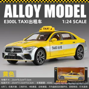 Vibrant Yellow Mercedes-Benz E300L Taxi Model 18 S2e1eb7972f974b99b5c1fa8c5a5db196v