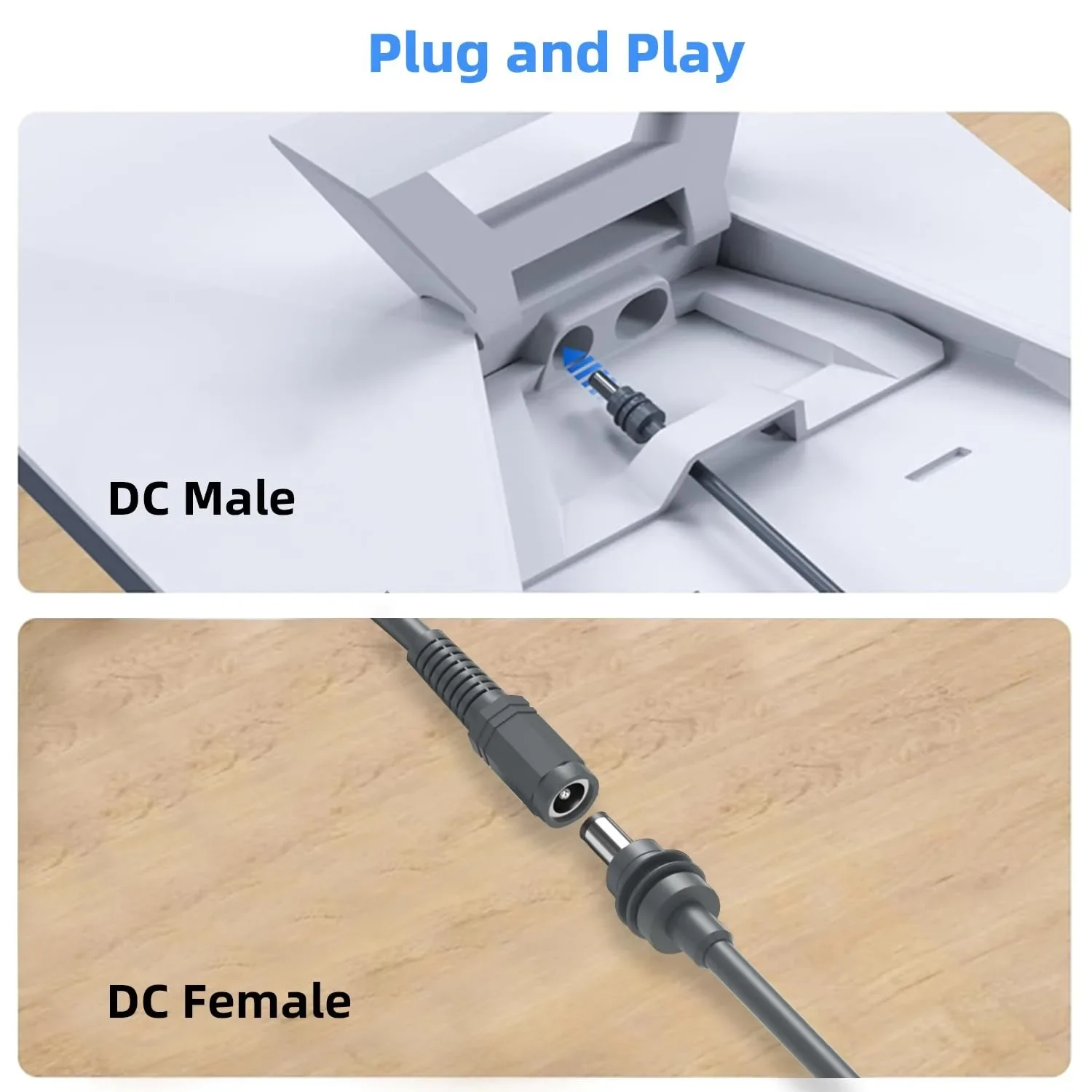 Dark Grey DC Extension Cable for Starlink Mini 4 Dark Grey DC Extension Cable for Starlink Mini - Image 4