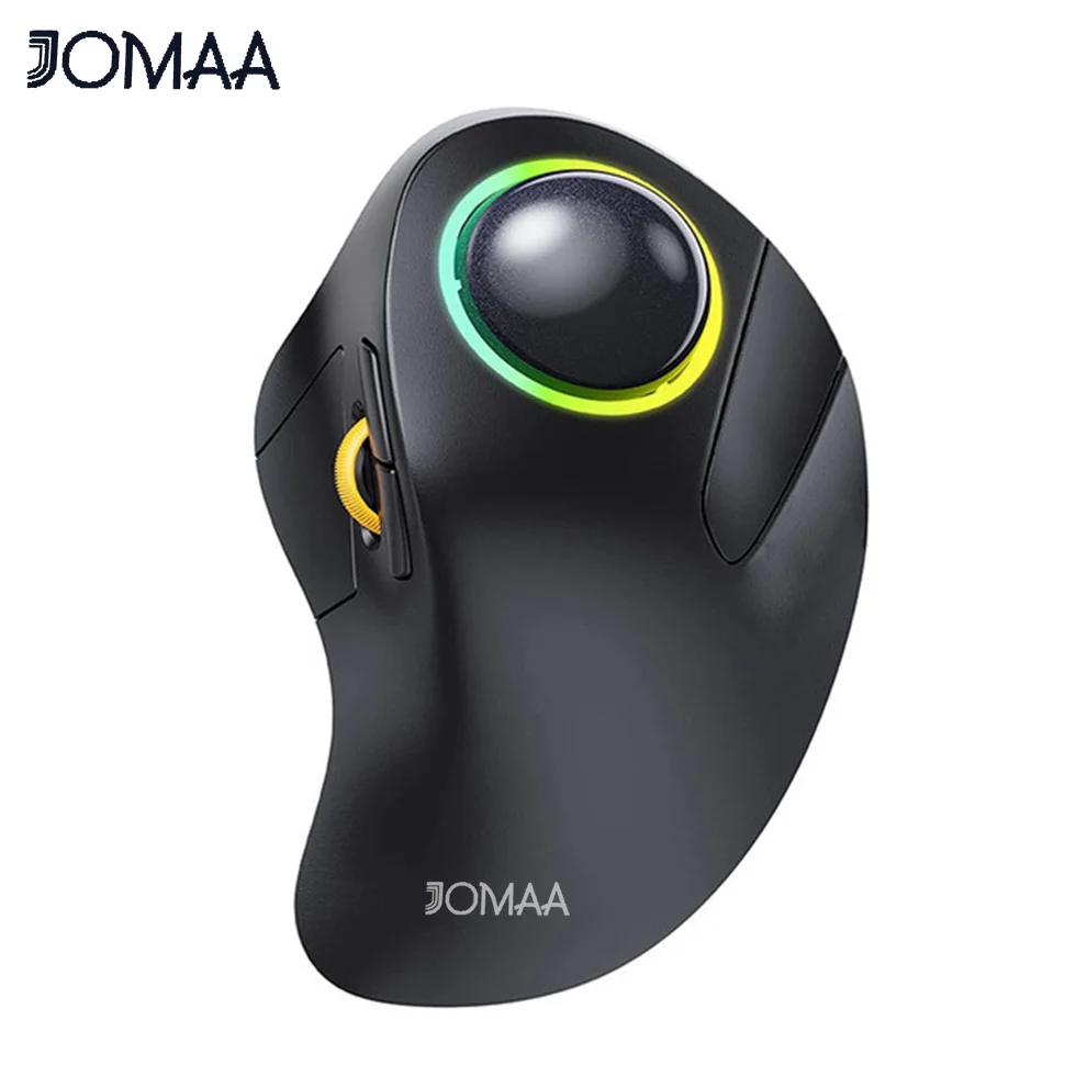 Black Wireless Trackball Mouse with 44mm Ball 7 Black Wireless Trackball Mouse with 44mm Ball - Image 7