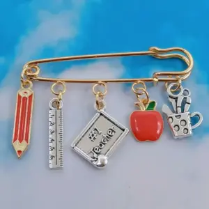 School Themed Brooch for Teachers and Students 5 S2e5a3df4f1ea411f81cc82bdc745095aL