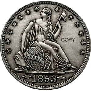 1853 Liberty Style Replica for Collectors 13 S2e976581dc7e44cfa0745d3e9504e2193