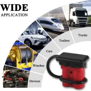 Heavy-Duty Anderson Power Connector, 50A-350A 15 S2eb9439217fe405d959da054ef5f2be7o