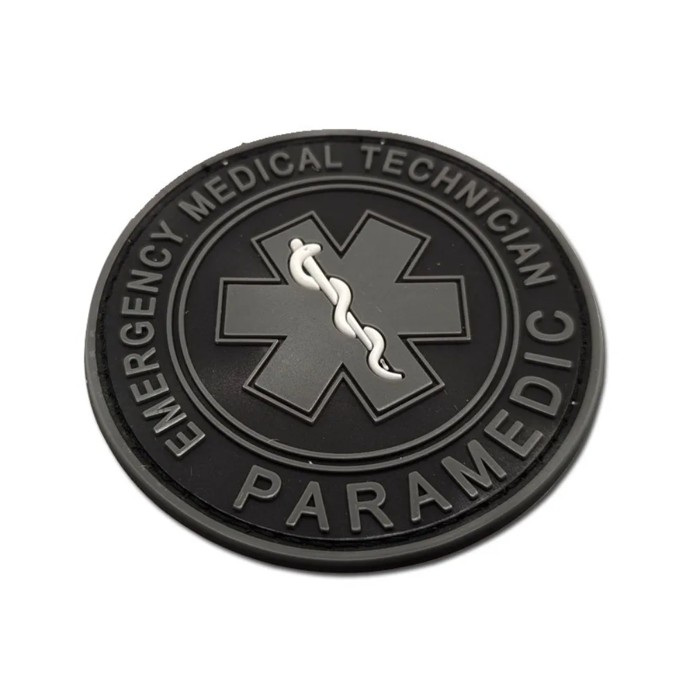 Emergency Medical Paramedic PVC Patch in 5 Colors 8 Emergency Medical Paramedic PVC Patch in 5 Colors - Image 8