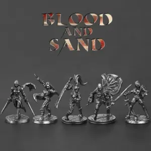 Copper Miniature Warrior Figurine Collection