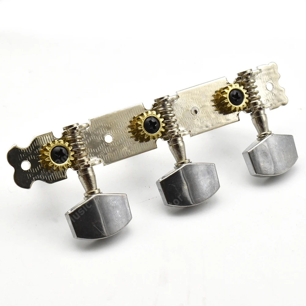 Chrome Guitar Tuning Peg Set Model 1315 5 Chrome Guitar Tuning Peg Set Model 1315 - Image 5