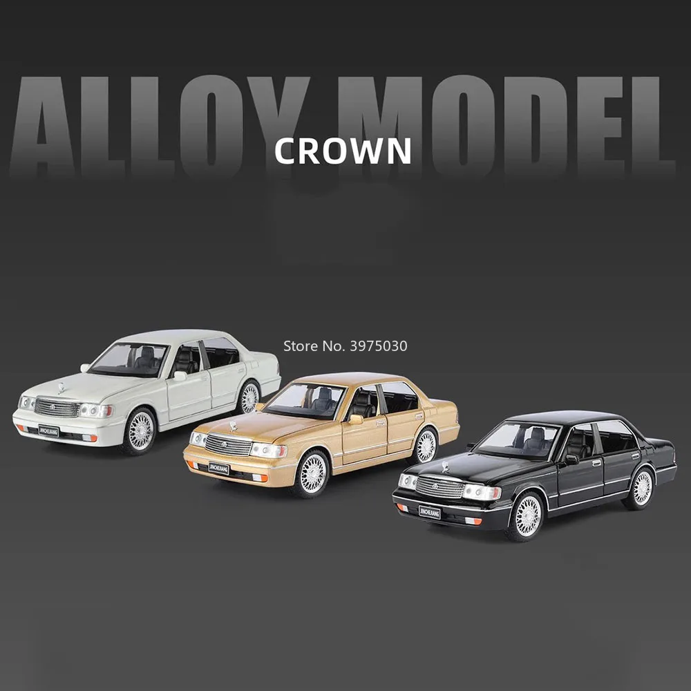 1:32 Alloy Toyota Crown Miniature Model 3 1:32 Alloy Toyota Crown Miniature Model - Image 3