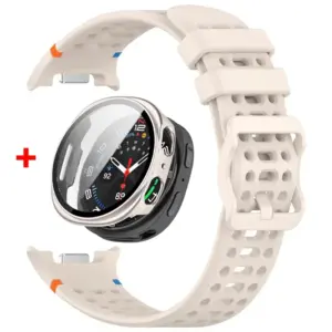 Vibrant Orange Silicone Strap for Galaxy Watch 8 18 S2efa7cbff1a14282bd8ac5d4725d2cc4I