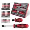 32-Piece Magnetic Screwdriver Set with S2 Bits