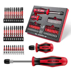 32-Piece Magnetic Screwdriver Set with S2 Bits
