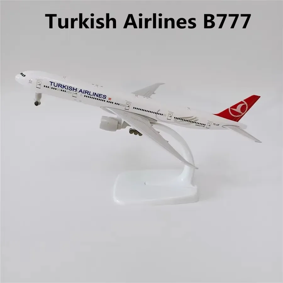 B777 Turkish 20cm Scale Model Aircraft Replica 3 B777 Turkish 20cm Scale Model Aircraft Replica - Image 3