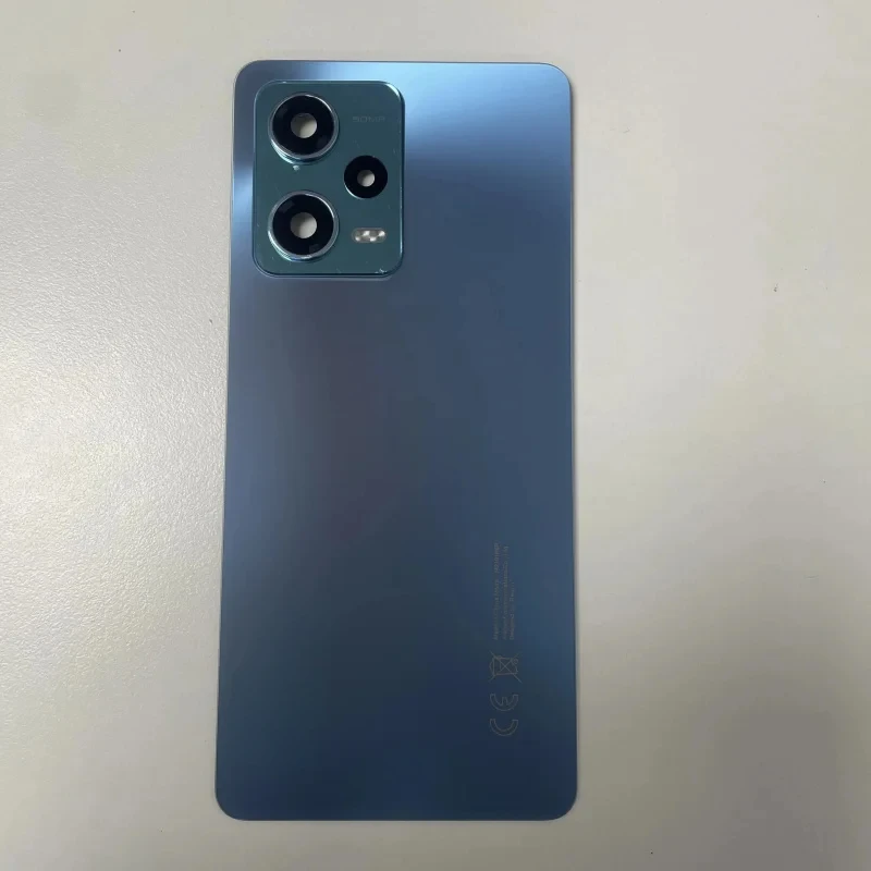 Redmi Note 12 Pro 5G Glass Back Cover Black 4 Redmi Note 12 Pro 5G Glass Back Cover Black - Image 4