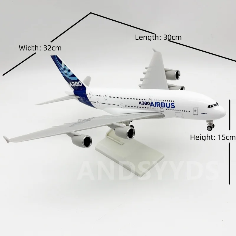 1/240 Scale Airbus A380 Resin Model 6 1/240 Scale Airbus A380 Resin Model - Image 6