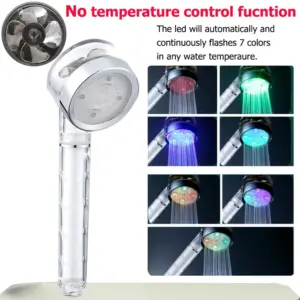 LED Shower Head with Temperature Colors 18 S2f718b3a225741da805c4ebbb4d1831eE