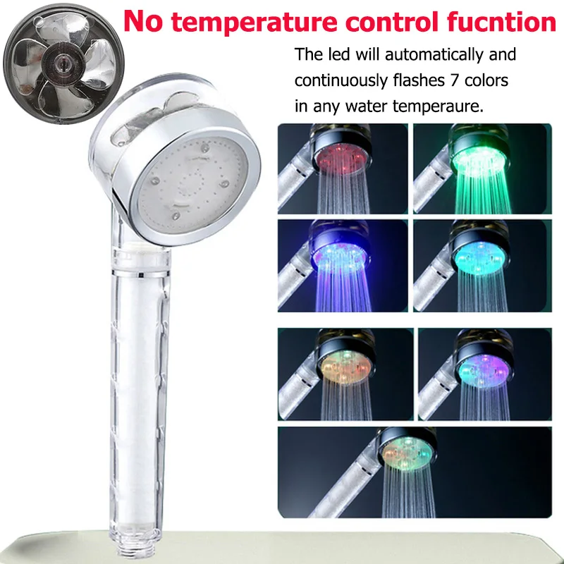 LED Shower Head with Temperature Colors 9 LED Shower Head with Temperature Colors - Image 9