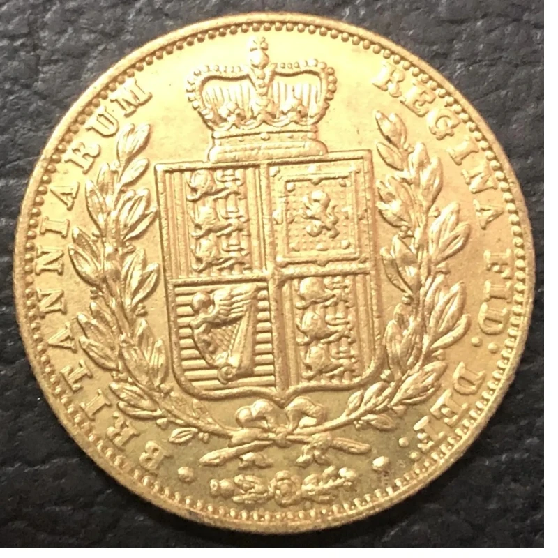 Vintage Queen Victoria 1 Sovereign Replica 2 Vintage Queen Victoria 1 Sovereign Replica - Image 2