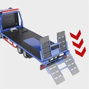 1:24 Scale Alloy Flatbed Trailer for Collectors 14 S2f8697889d974d37af645bb955e5947f1