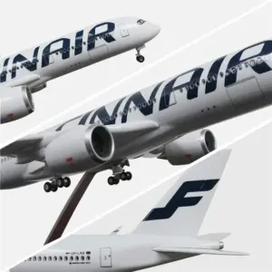 Finnair Airbus A350 Scale Model 47cm with LED 11 S2f90859142594d63a31c031d7ef9e428u