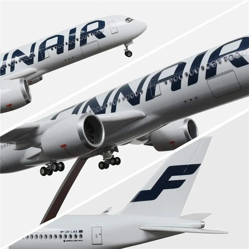 Finnair Airbus A350 Scale Model 47cm with LED 6 Finnair Airbus A350 Scale Model 47cm with LED - Image 6