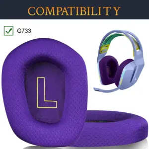 Logitech G535 Mesh Ear Pads Replacement Set 14 S2f94b671a7004925b8972d02a1a5362aE
