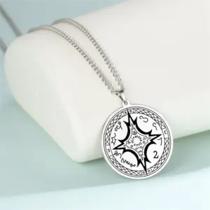 Mystical Stainless Steel Tetragrammaton Pendant 11 S2fb336331a104e14a8b1eec0ad60974cQ