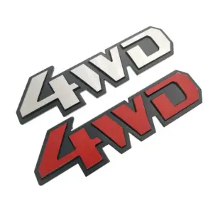 3D 4WD Emblem for Vehicles