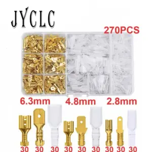 JYCLC 1050 Piece Cold Crimping Terminal Set 16 S2fc11ce66c8946e893e04c72fe6a6b09p