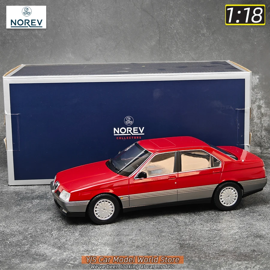 Red Alfa Romeo 164 1:18 Diecast Model 6 Red Alfa Romeo 164 1:18 Diecast Model - Image 6