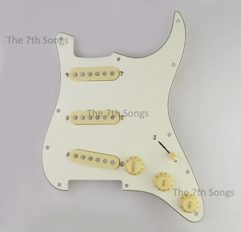 Vintage '69 Strat Pickguard with Three Single-Coil Pickups 7 Vintage '69 Strat Pickguard with Three Single-Coil Pickups - Image 7