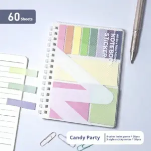Colorful Sticky Notes Notebook for Organization 17 S3000b0d2bd594d4fa8bbe02dff7e26b5a