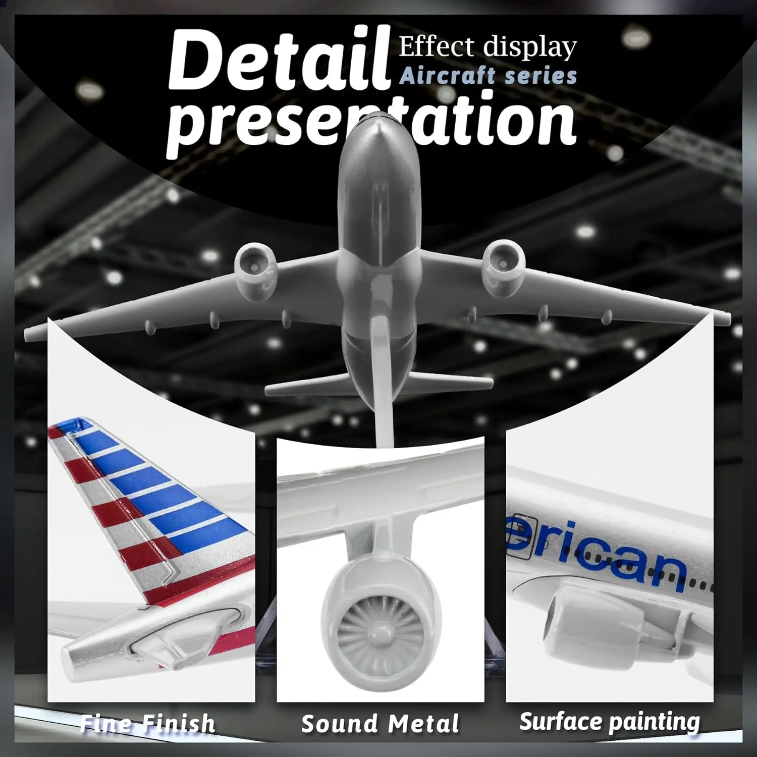 American Airlines B777 Die-Cast Model 1:400 Scale 2 American Airlines B777 Die-Cast Model 1:400 Scale - Image 2