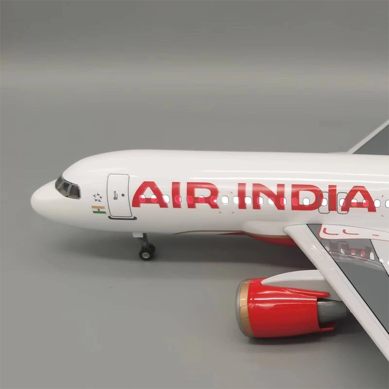 Air India A320 Neo Scale Model 47cm with LED Options 5 Air India A320 Neo Scale Model 47cm with LED Options - Image 5