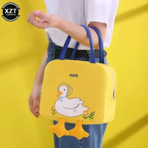 Colorful Duck Insulated Lunch Bag for Adults 12 S30a4d138a771448ea39e2388a02f33b6P