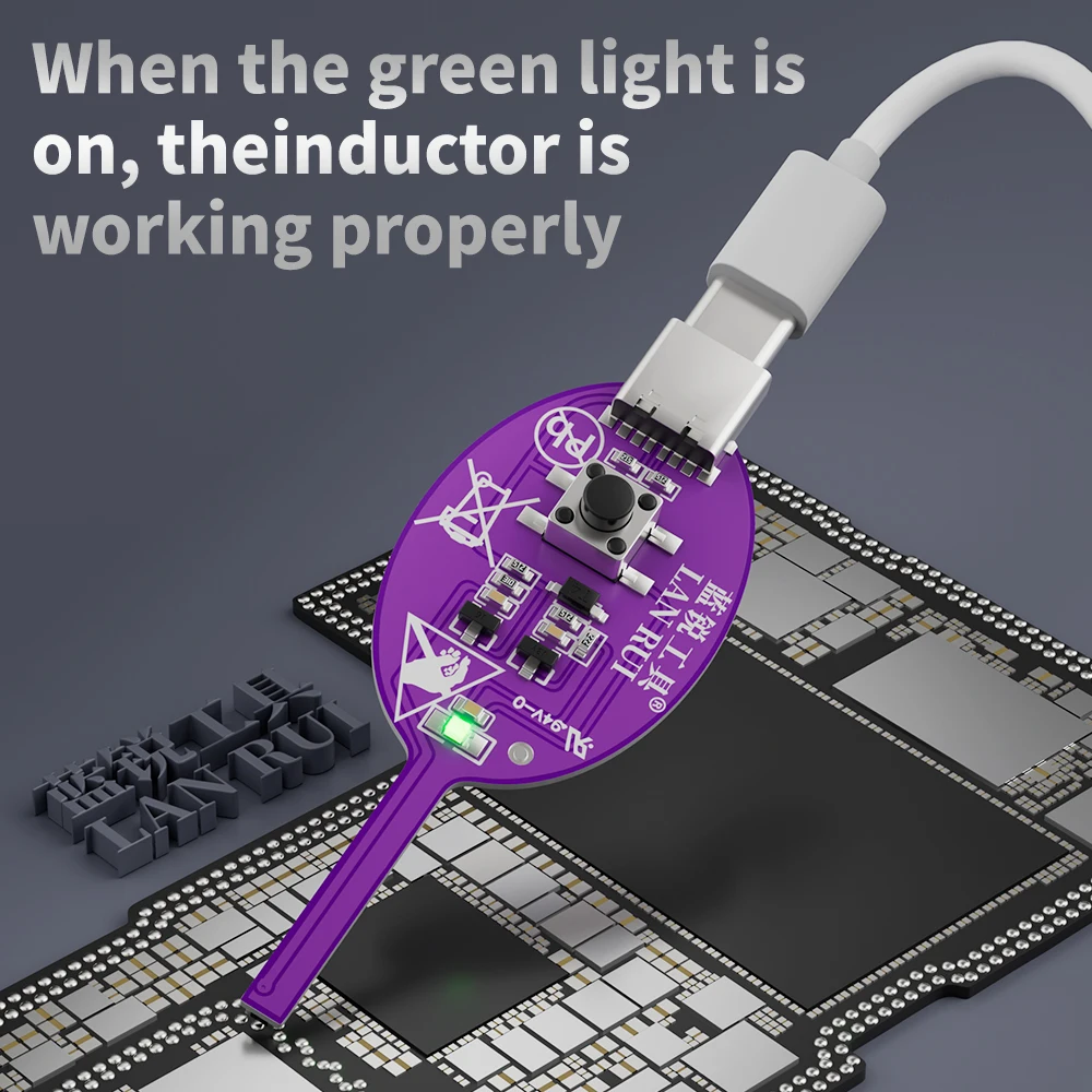 Purple LANRUI K7S Inductance Tester 3 Purple LANRUI K7S Inductance Tester - Image 3