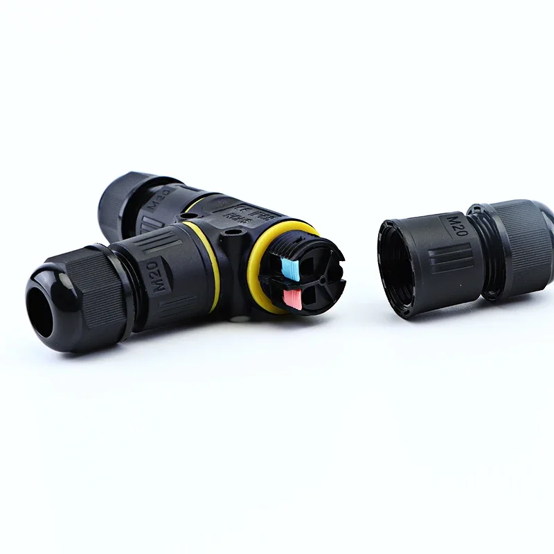 Waterproof T-Shaped Junction Box Set for Outdoor Applications 3 Waterproof T-Shaped Junction Box Set for Outdoor Applications - Image 3