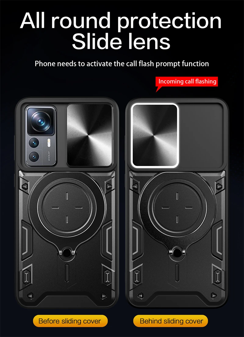 Rugged Xiaomi 12T Pro Phone Case with Stand 6 Rugged Xiaomi 12T Pro Phone Case with Stand - Image 6