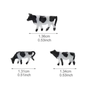 Miniature Holstein Cows for Model Layouts 8 S30f6b0decec04ec6ba66a9c026fc2185x