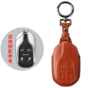 Leather Car Key Case for Maserati 2023-2025
