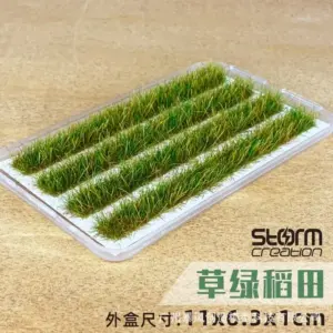 HO Scale Miniature Rice and Wheat Field Scene 10 S312cc817e8ea4af6a6ab444cdc424f5en