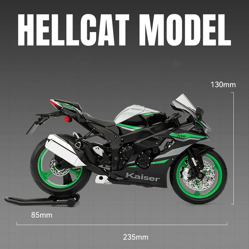Kawasaki ZX10R Ninja 1:9 Scale Model 6 Kawasaki ZX10R Ninja 1:9 Scale Model - Image 6