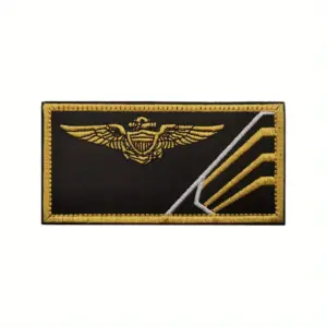 Embroidered Tactical Patch 10x5cm Unisex Design 11 S3153ef4aeae94bdbabb9cb1686f0b4e7e