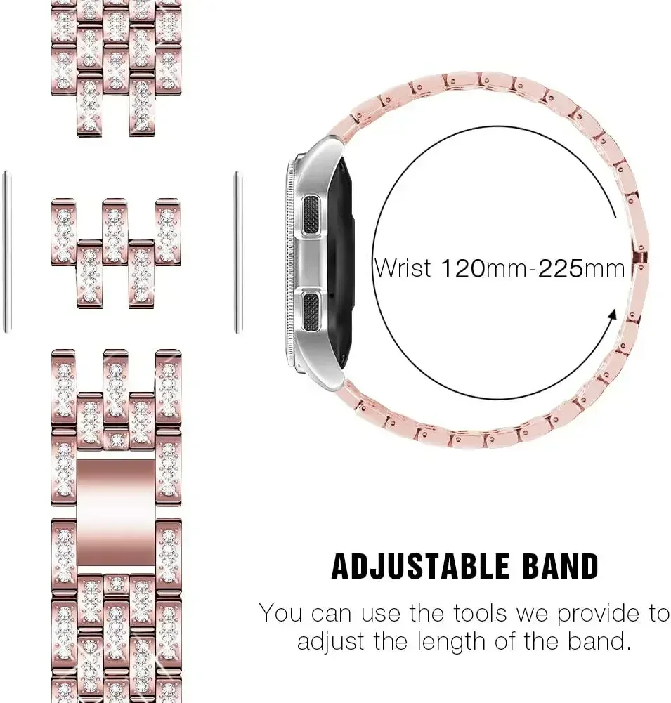 Luxurious Stainless Steel Watchband for Smartwatches 5 Luxurious Stainless Steel Watchband for Smartwatches - Image 5